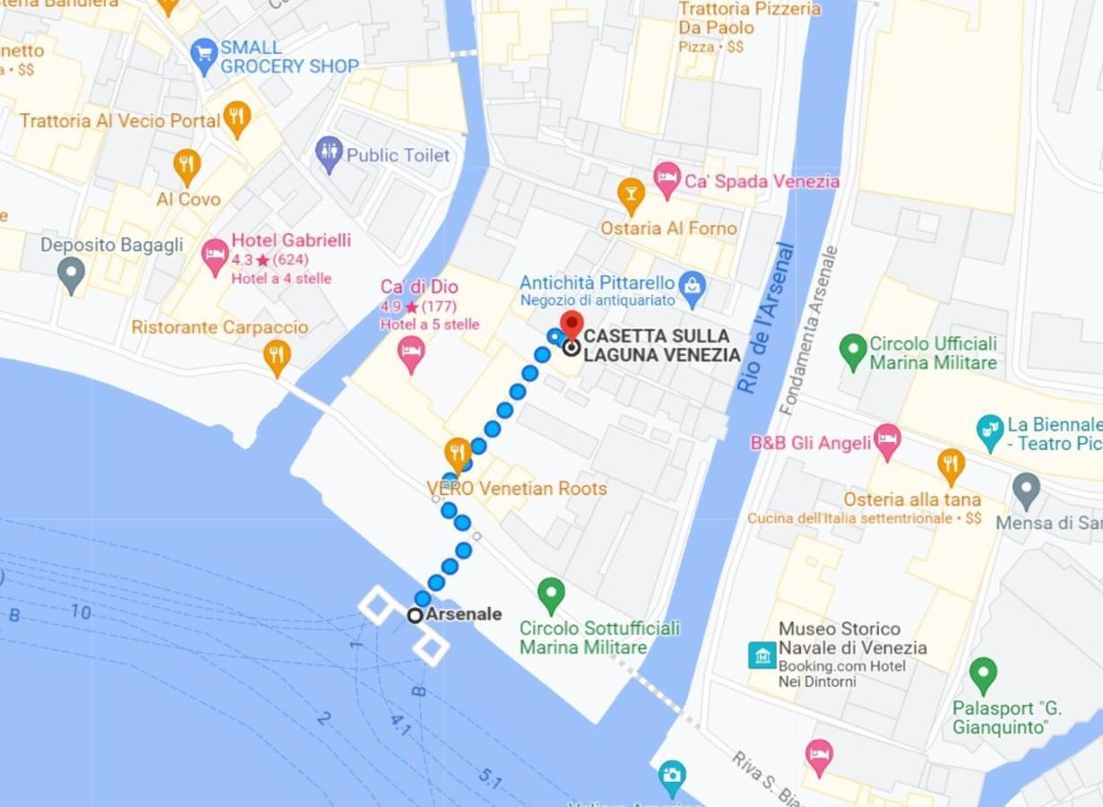 Casetta Sulla Laguna Venedig Exteriör bild